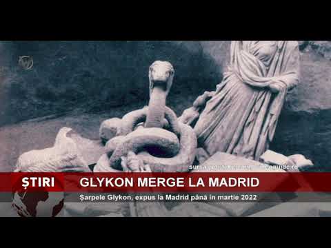 Șarpele Glykon, expus la Madrid până în martie 2022