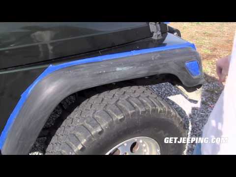 how to paint jeep jk bumpers