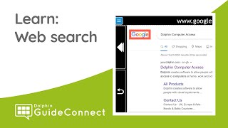 Learn GuideConnect: Searching the Web