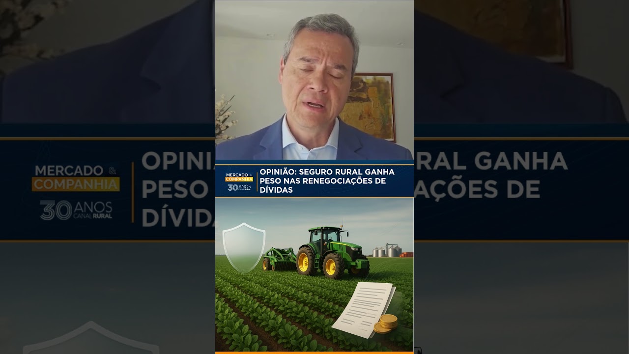 OPINIÃO | Seguro rural ganha peso nas renegociações de dívidas