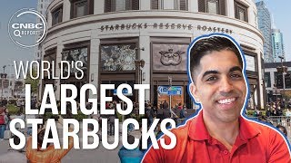 Inside the world’s largest, fanciest Starbucks