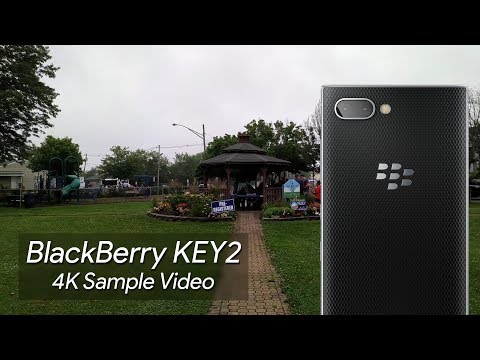 BlackBerry KEY2 4K Sample Video