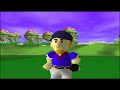 urgh this tournament is just.... i will win this damnit! my pride is at stake here. in this episode harry challenges the daunting mario open, the final and most difficult tournament in mario golf. very irritating terrain, awful weather and the very good round you need in order to win, make getting gold here an absolute joy. i finally manage to get a break this time around as for once the conditions aren't complete ass. harry does well in the front nine.