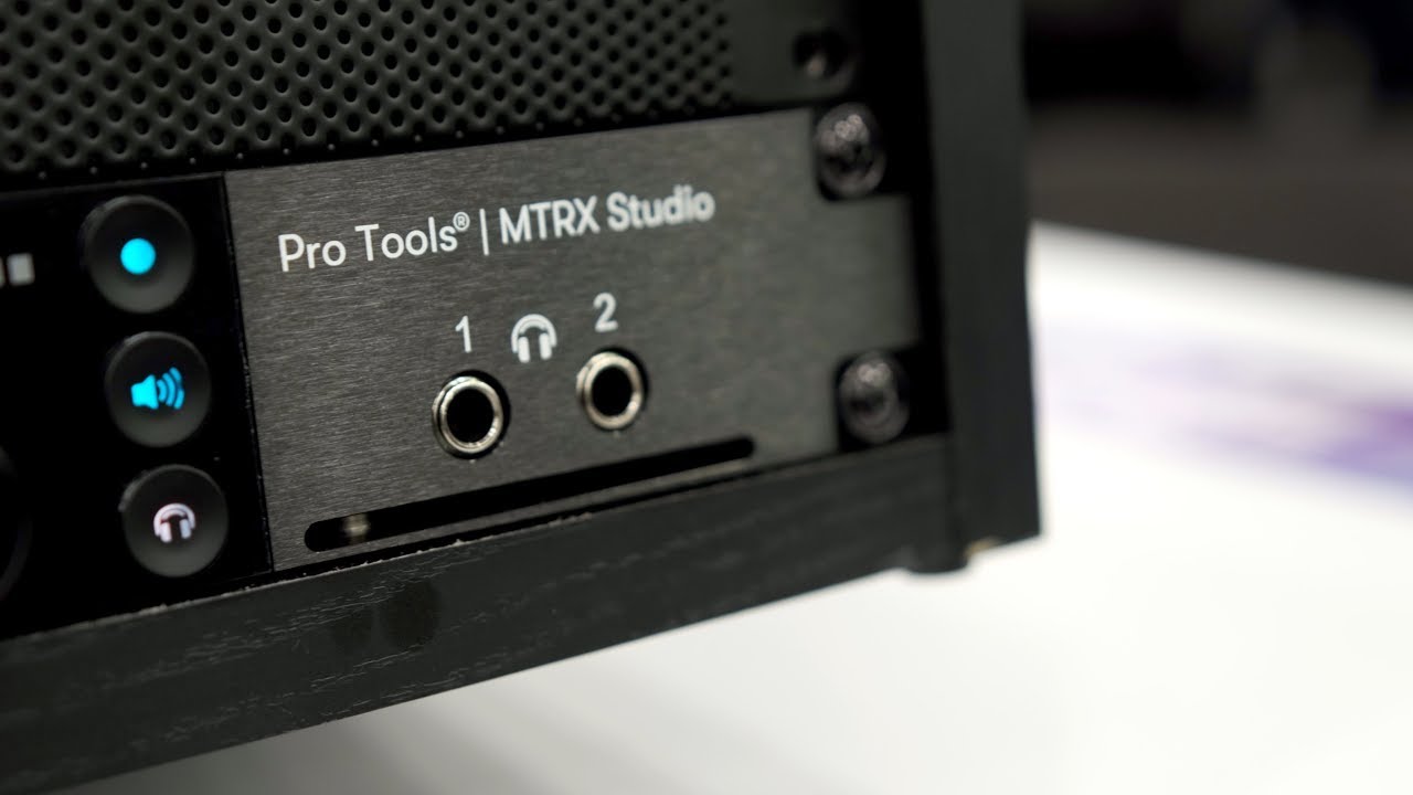 Avid MTRX Studio at NAMM 2020