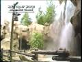The Canada pavilion is designed to remind the guest of the Canadian outdoors. The pavilion is decorated with a canyon, a waterfall, gardens, a pool with fountains, and totem poles. The main attraction at the Canada Pavilion is 