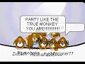 Club Penguin monkey party