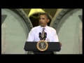 Obama Highlights Economic Recovery Plan in Iowa