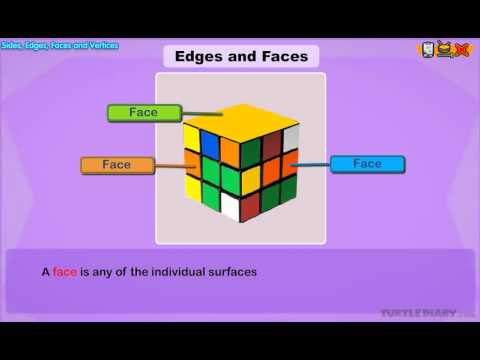 Edges and Faces of Shapes *Explained* Math for Kids
