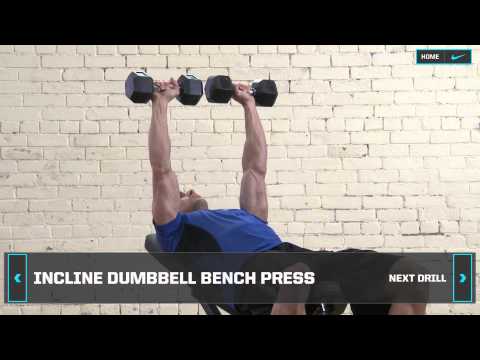 The Program | In-Season Hockey Training: Day 1 – Incline Dumbbell Bench Press