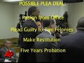 Possible Plea Deal for Kwame Kilpatrick