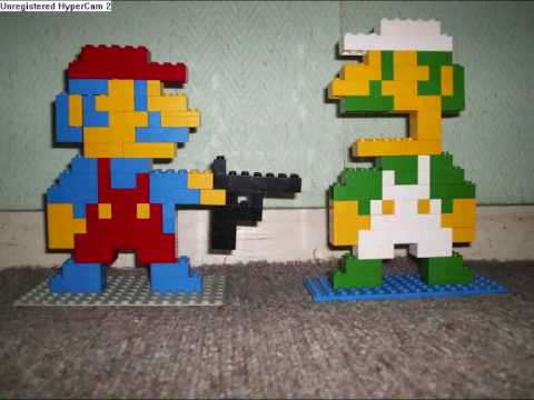 how to lego mario