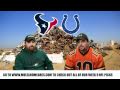 NFL Week 9 Picks - Ravens vs Bengals, Texans vs Colts, Steelers vs Broncos, Cowboys vs Eagles