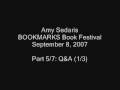 Amy Sedaris at BOOKMARKS (5/7)