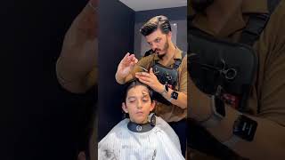 How to spin the scissors ✂️???? # asmr ???? haircut#viralvideo #hairstyle