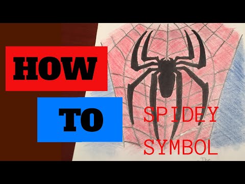 How To Draw The Spiderman Logo Step by Step – I'm Youtuber – Follow my ...
