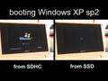 Asus eeePC windows XP boot-comparison
