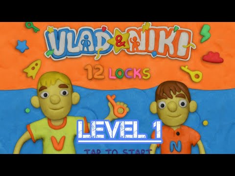 Vlad & Niki 12 Locks Level 1 Walkthrough (By RUD Present)