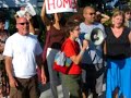 9/11 Protest outside King Fahd Mosque