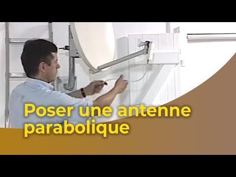 pointage parabole - Cette vidéo vous apprend à poser votre antenne parabolique et à la relier à votre téléviseur et à un démodulateur via un câble coaxial. Vous apprendrez à bie...