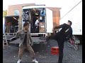yuen wo ping's fight team member money was teacher for keanu reeves and carrie anne moss. here is a video he likes to share.