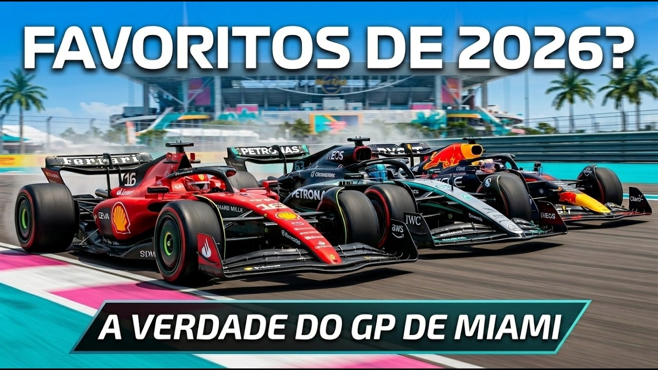 Quem realmente está na briga em 2026? A verdade antes de Miami