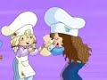 CHARLOTTE AUX FRAISES Friendship cake