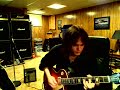 Riffbucker equipped Les Paul through a 10 watt amp