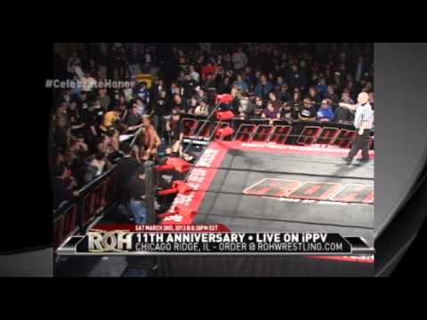 roh - 6th Anniversary - New York, NY 2/23/08 ROH World Championship Nigel McGuinness vs Bryan Danielson Visit here to find out when ROH airs in your area http://ww...