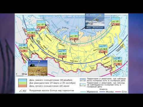 Учебник вслух - §27 "Солнечная радиация", География 8 класс, Полярная ...
