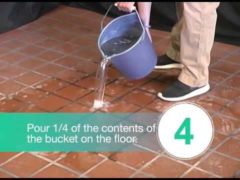 video-linktoworks-Quarry TIle Cleaning Demonstration.