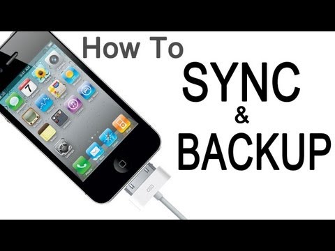 how to sync iphone to a computer