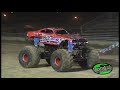 monster trucks returned to the boone county fairgrounds in columbia, mo august 21st-22nd. the lineup included the following trucks: bad news travels fast, bearfoot, el bandito, quadzilla and the general. presented here is the wheelie, racing and freestyle competitions from the saturday night event.