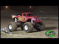 monster trucks returned to the boone county fairgrounds in columbia, mo august 21st-22nd. the lineup included the following trucks: bad news travels fast, bearfoot, el bandito, quadzilla and the general. presented here is the wheelie, racing and freestyle competitions from the saturday night event.