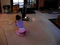 Jenelle crawling to the vacuum! Jenelle crawling to the vacuum!