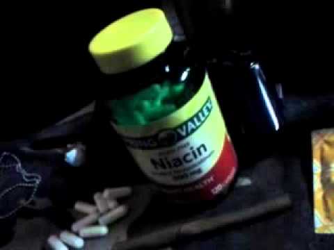 how to niacin flush for drug test