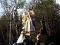 Llegada del ángel de Aralar a Pamplona.