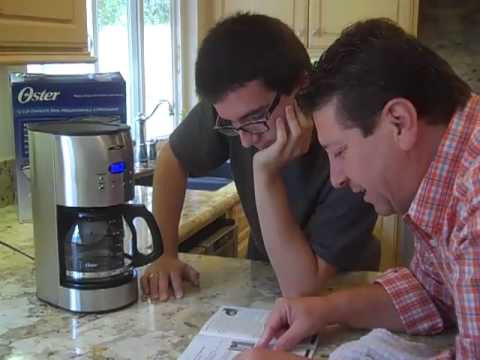 Oster Coffee Maker Review 12-cup with Reuseable Filter Model