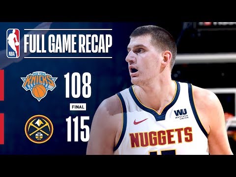 Video: Full Game Recap: Knicks vs Nuggets | Jokic Triple-Double Leads DEN