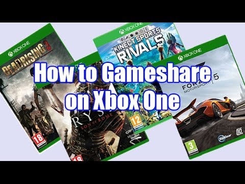 how to enable game sharing xbox one