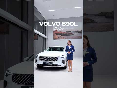 2 Phút Review Nhanh #volvo #s90 2026 Phiên Bản Nâng Cấp Facelift Màu Crystal White | Minh Mẫn Volvo