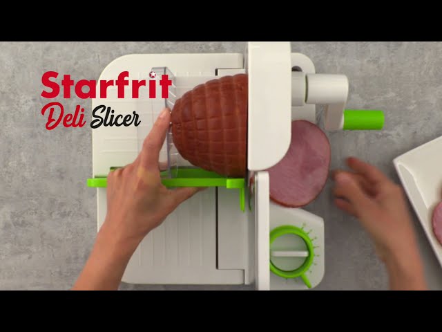 *New - Starfrit Manual Deli Slicer with Stainless Steel Blade  in Kitchen & Dining Wares in St. Catharines