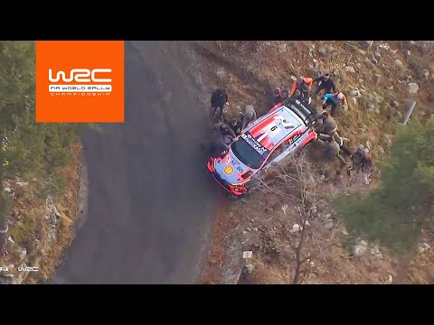 Los mejores momentos de las últimas etapas del Rally de Montecarlo 2020