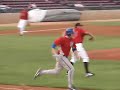 Jamie Hoffman of the Inland Empire 66ers (Single-A Dodgers)