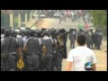Brazil favela eviction turns violent