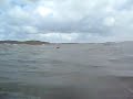 Playing with a RC boat in Limfjorden