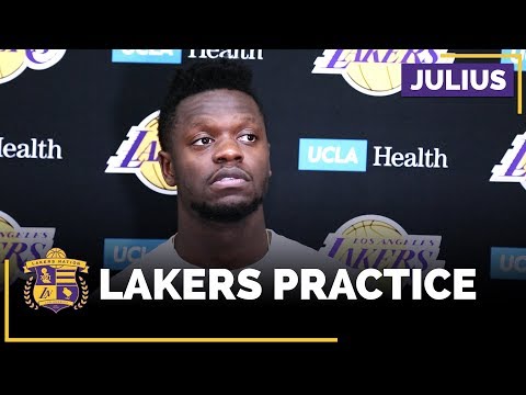 Video: Lakers Practice: Julius Randle Explains The New Expectations For This Team