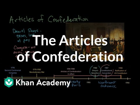 articles of confederation vs us constitution
