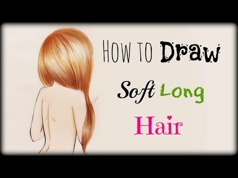 how to draw wavy anime hair