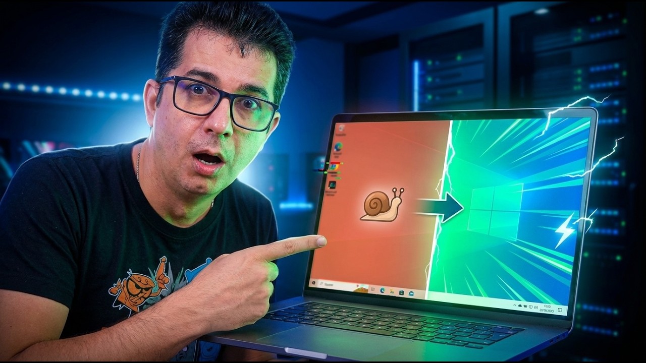 😱Esse Notebook com 4GB de RAM Ficou MUITO Rápido! Eu só fiz isso…