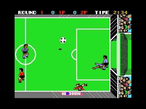 American Soccer (1987, MSX2, Universal)